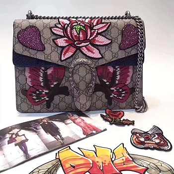Gucci Dionysus Embroidery Handle Bag 30cm 002