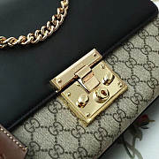 Gucci Padlock medium GG shoulder bag Black - 3