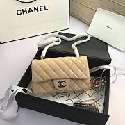 Chanel Flap bag caviar 20cm Silver - 1