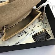 Chanel Flap bag caviar 20cm Silver - 5