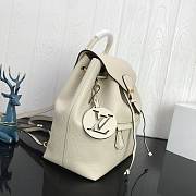 Louis Vuitton Montsouris Monogram Empreinte Backpack white - 2