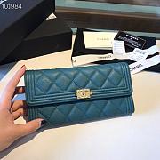 Chanel LeBoy Wallet Caviar 19CM - 1