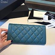 Chanel LeBoy Wallet Caviar 19CM - 4