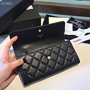 Chanel LeBoy Wallet Caviar 19CM 002 - 4