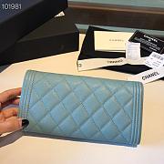 Chanel LeBoy Wallet Caviar 19CM 003 - 5
