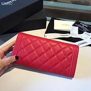 Chanel LeBoy Wallet Caviar 19CM 004 - 4