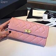 Chanel LeBoy Wallet Caviar 19CM 007 - 1