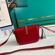 Gucci Sylvie 1969 mini shoulder bag Red - 3