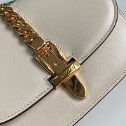 Gucci Sylvie 1969 mini shoulder bag White - 6