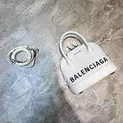 Balenciaga Ville small graffiti logo bag - 1