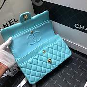 Chanel Flap bag 25cm Lambskin Gold - 4