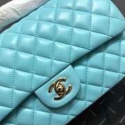 Chanel Flap bag 25cm Lambskin Gold - 6