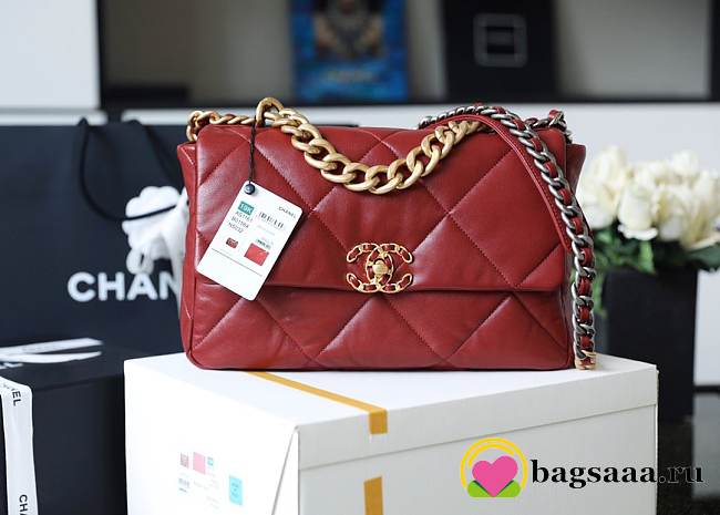 Chanel Flap bag 26cm Red - 1