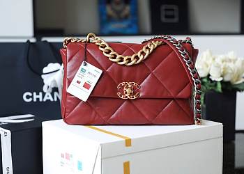 Chanel Flap bag 26cm Red