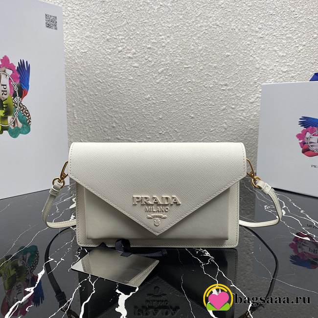 Prada 1BP020 Saffiano Chain Bag 003 - 1