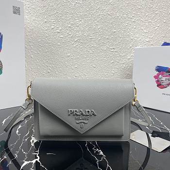 Prada 1BP020 Saffiano Chain Bag 006