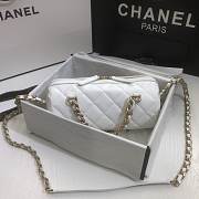 Chanel Bowling Bag-AS1899 White - 6
