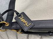 YSL TAG hobo bag in canvas and leather - 2