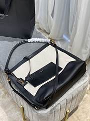 YSL TAG hobo bag in canvas and leather - 4