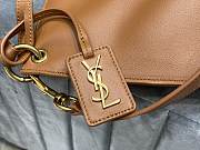 YSL TAG hobo bag in canvas and leather 001 - 3