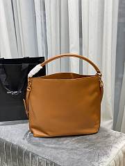 YSL TAG hobo bag in canvas and leather 001 - 4