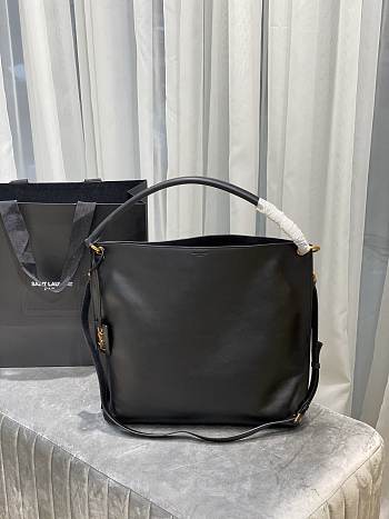 YSL TAG hobo bag in canvas and leather 002