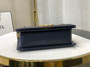 Chanel Leboy bag 25cm Navy Blue - 4