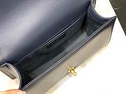 Chanel Leboy bag 25cm Navy Blue - 6