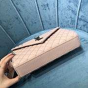 YSL Envelope Bag 24cm Pink - 6
