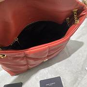 YSL Puffer Red Bag 35cm - 6