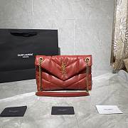 YSL Puffer Red Bag 29cm - 1