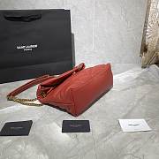 YSL Puffer Red Bag 29cm - 5