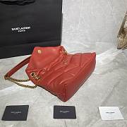 YSL Puffer Red Bag 29cm - 6