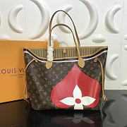 Louis Vuitton Neverfull MM Game On M57452 - 4