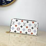 Louis Vuitton Zippy Wallet M80323 white - 1