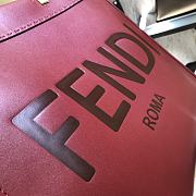 Fendi Tote 40cm Red - 5