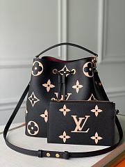 Bagsaaa Louis Vuitton M45497 NéoNoé MM Black/Cream - 26 x 26 x 17.5 cm - 1