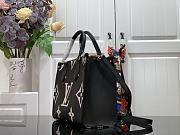 Bagsaaa Louis Vuitton M45659 OnTheGo PM Tote Bag Black - 25 x 19 x 11.5 cm - 3