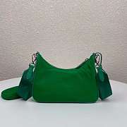 Prada Nylon Hobo Bag 22cm green - 2