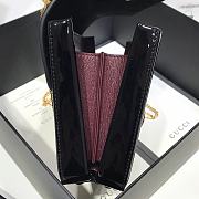 Gucci Sylvie 1969 Black Patent Leather Top Handle Bag Balck - 5
