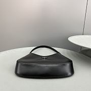Bagsaaa Prada Cleo brushed leather shoulder black bag - 4