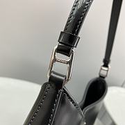 Bagsaaa Prada Cleo brushed leather shoulder black bag - 3