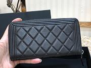 Chanel boy zippy wallet 01 - 6