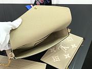 Bagsaaa Louis Vuitton M82610 Félicie Pochette Gray/Cream - 21*12*3cm - 3