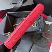 YSL Leather 22cm Shoulder Bag - 2