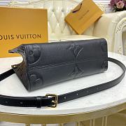 Bagsaaa Louis Vuitton M45653 OnTheGo PM Tote Bag Black - 25 x 19 x 11.5 cm - 4