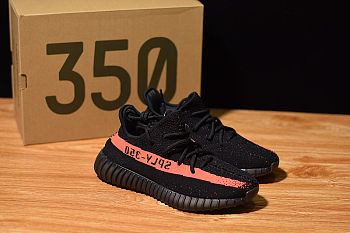 Adidas Yeezy Boost 350 V2 Core Black/Red-Core Black BY9612