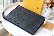 Louis Vuitton Monogram Eclipse Pochette Voyage black - 6