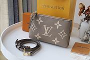 Louis Vuitton Double Zip Pochette Monogram 001 - 1