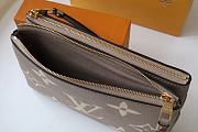 Louis Vuitton Double Zip Pochette Monogram 001 - 4